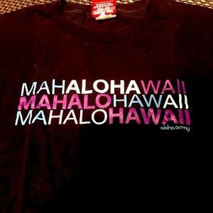 Aloha Army Men’s Large shirt.